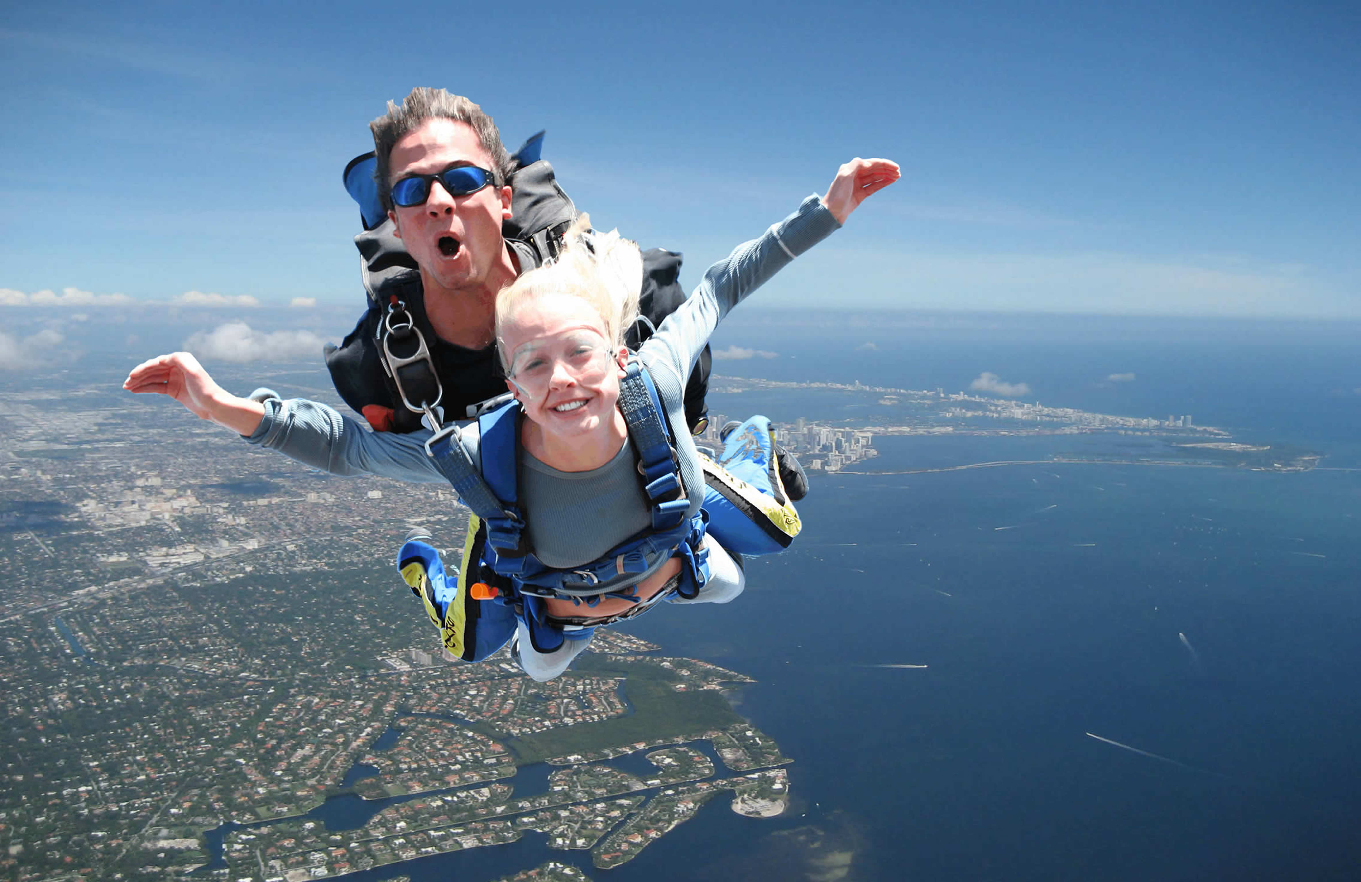 Skydiving in Miami